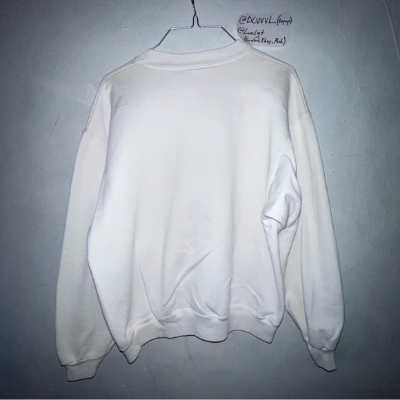 1 of 1 Custom E30 BMW Bavarian Crewneck Sweatshirt Vintage 80s Hanes Size L - Picture 7 of 9